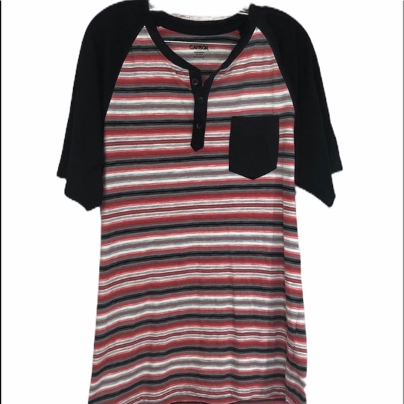 Carbon Men’s 3-Button Short Sleeve Shirt XXL NWOT - Picture 2 of 6